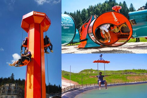 Sunkid: Adrenaline junkies get their money's worth at the Olympic Center Jahorina