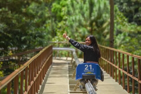 Razorback - le premier Mountain Coaster aux Philippines