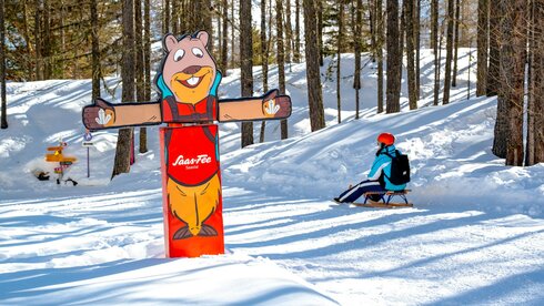 Interactive "toboggan run" from Sunkid in the Upper Valais (Switzerland)