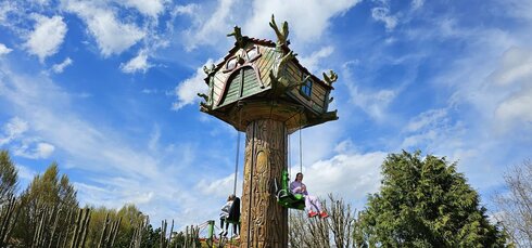 New themed aerial rope tower at Schwabenpark