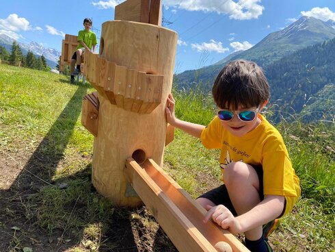 New Wooden Ball Tracks at 1,500 meters above sea level