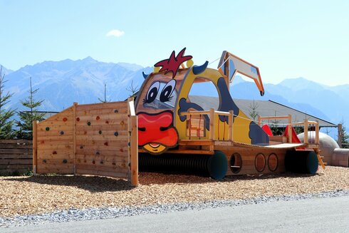 Slope grooming fun in summer too - with Sunkid Wood'n'Fun