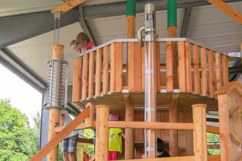 Erlebnispark Steinau: "The Wooden Ball Track Towers are a complete success!"